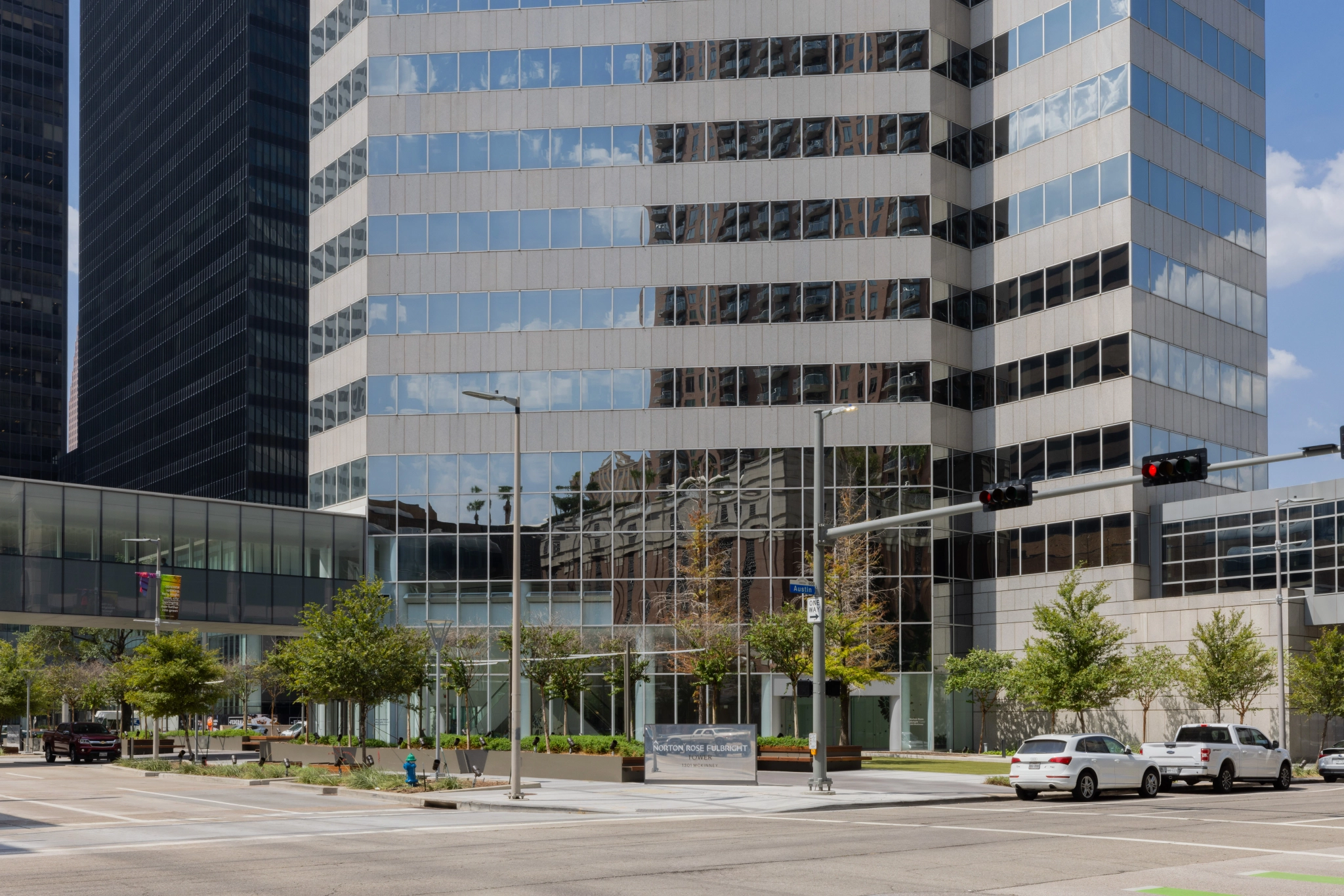 A large coworking space in the middle of Houston.